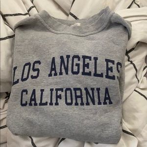 Los Angeles California Brandy Melville Crewneck